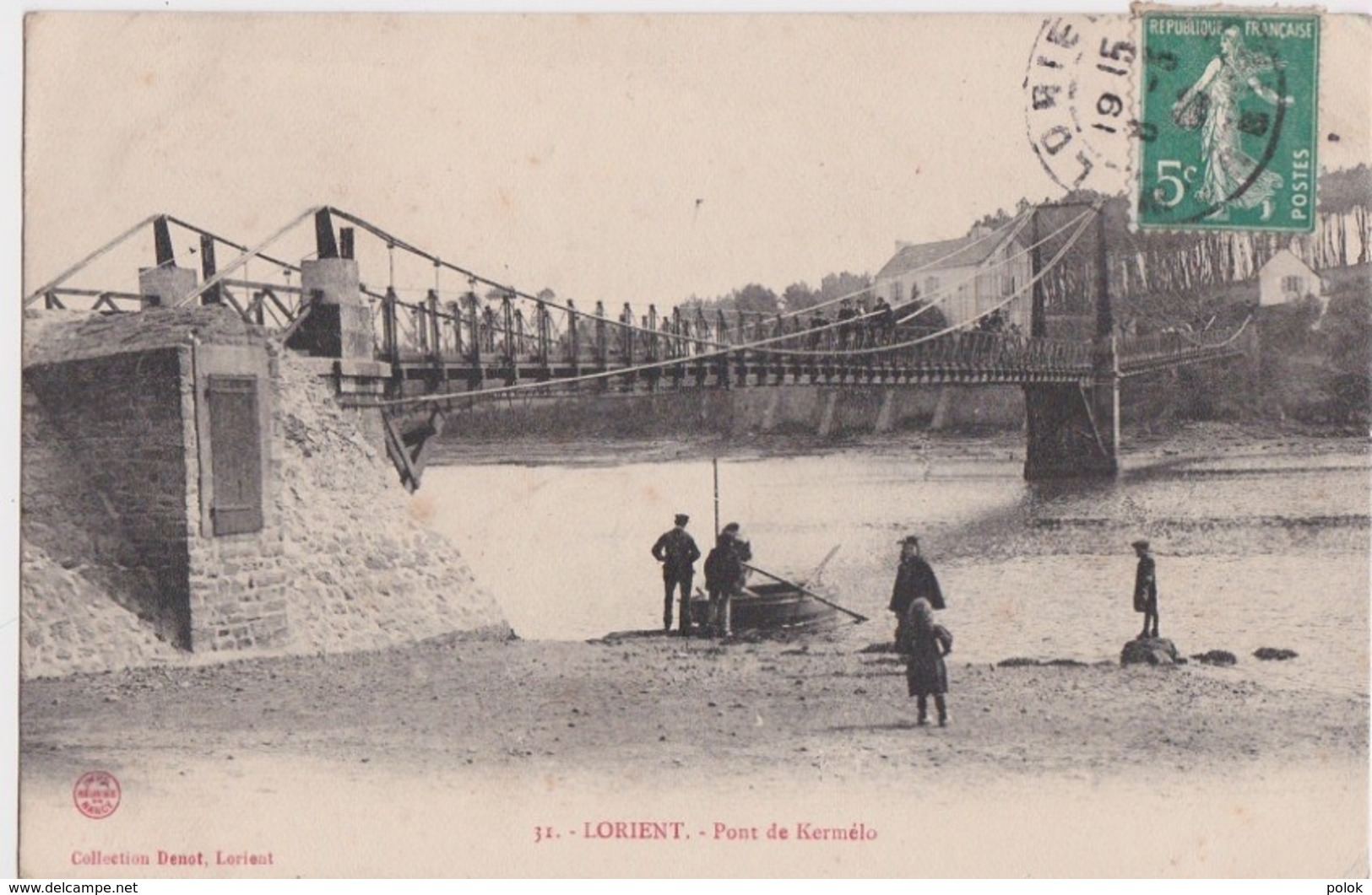 Bv - Cpa LORIENT - Pont De Kermélo - Lorient