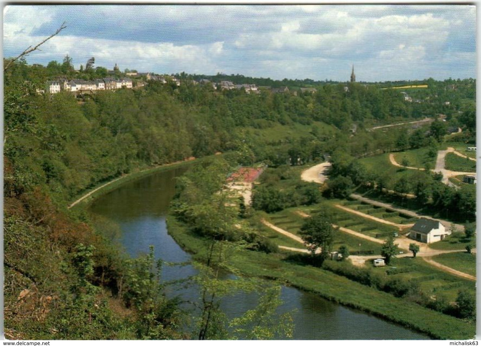 31ksk 520 CHATEAUNEUF DU FAOU - LE CANAL DE NANTES A BREST  (DIMENSIONS 10 X 15 CM) - Châteauneuf-du-Faou