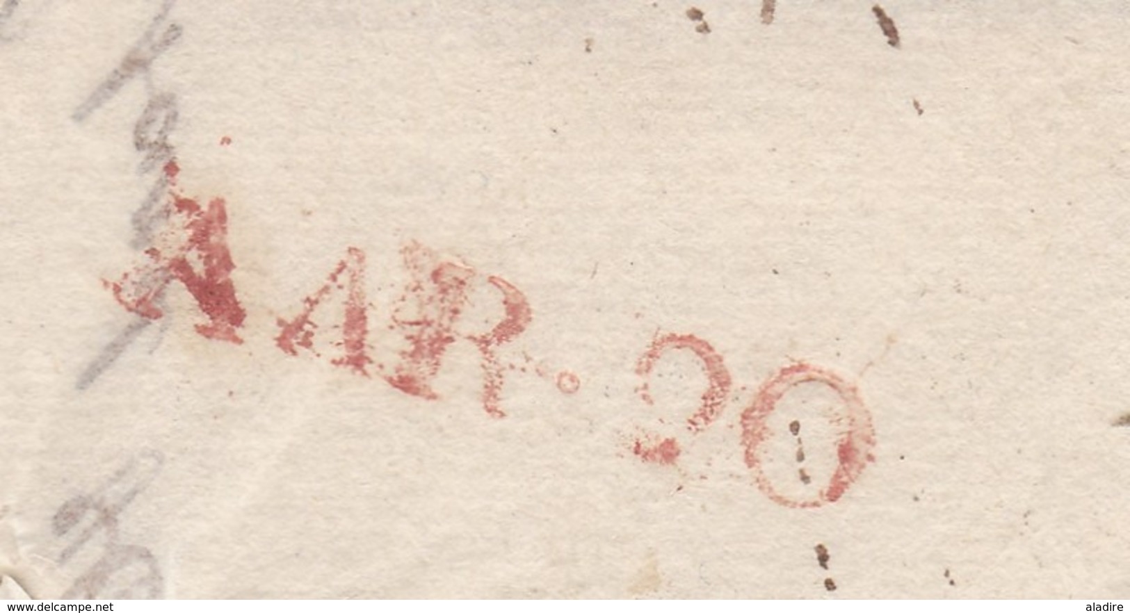 1833 - Marque Postale & date sur lettre avec correspondance + facture de Genève, Suisse vers Chambéry, Savoie
