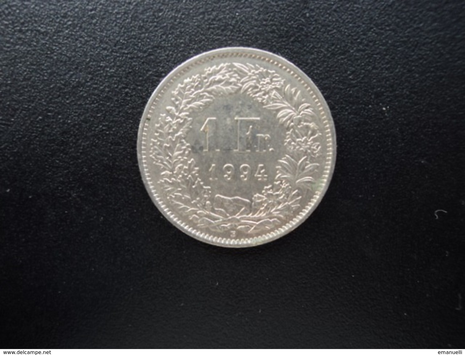 SUISSE : 1 FRANC   1994 B     KM 24a.3        SUP - 1 Franc