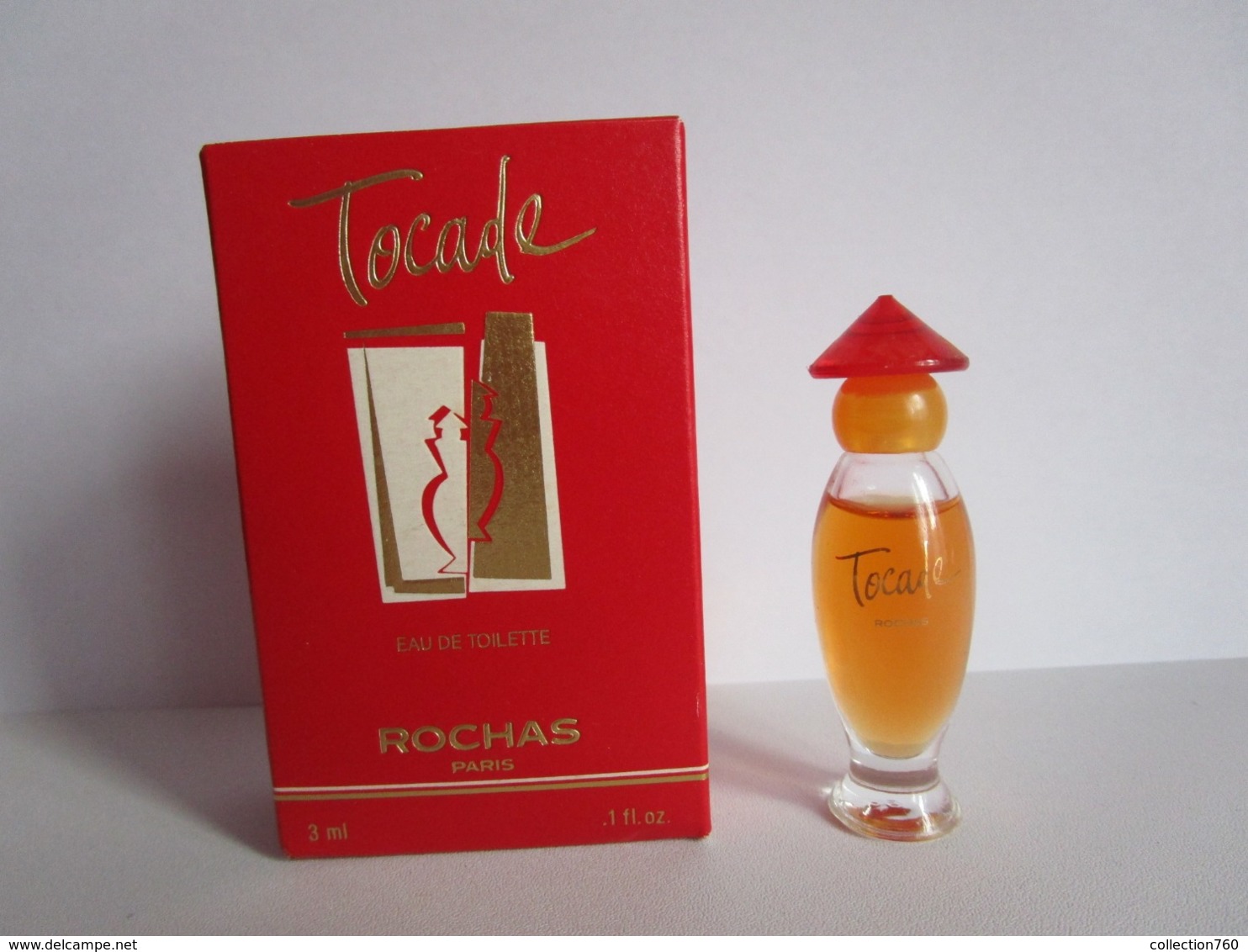 ROCHAS - TOCADE  - EDT - 3 Ml -  - Miniature - Miniatures Femmes (avec Boite)