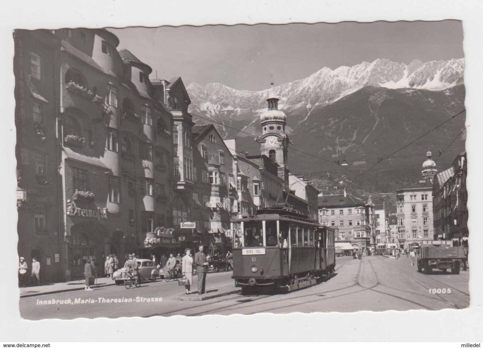 BA113 - AUTRICHE - Innsbruck Maria Theresien - Strasse - Tramway - Innsbruck