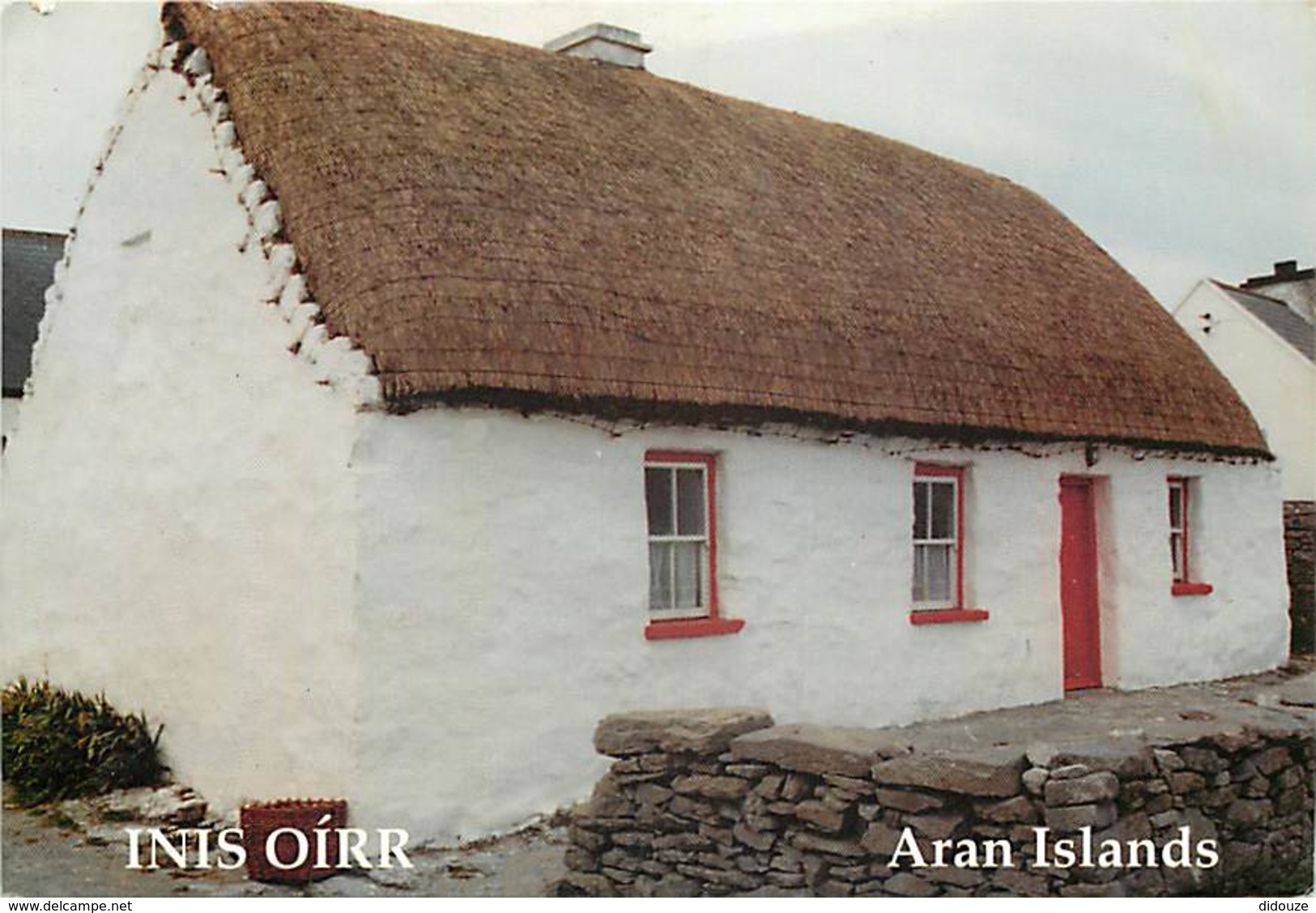 Irlande - Galway - Aran Islands - Inis Oirr - Teach Ceann Tui - Thatched House - Ireland - Voir Scans Recto-Verso - Galway