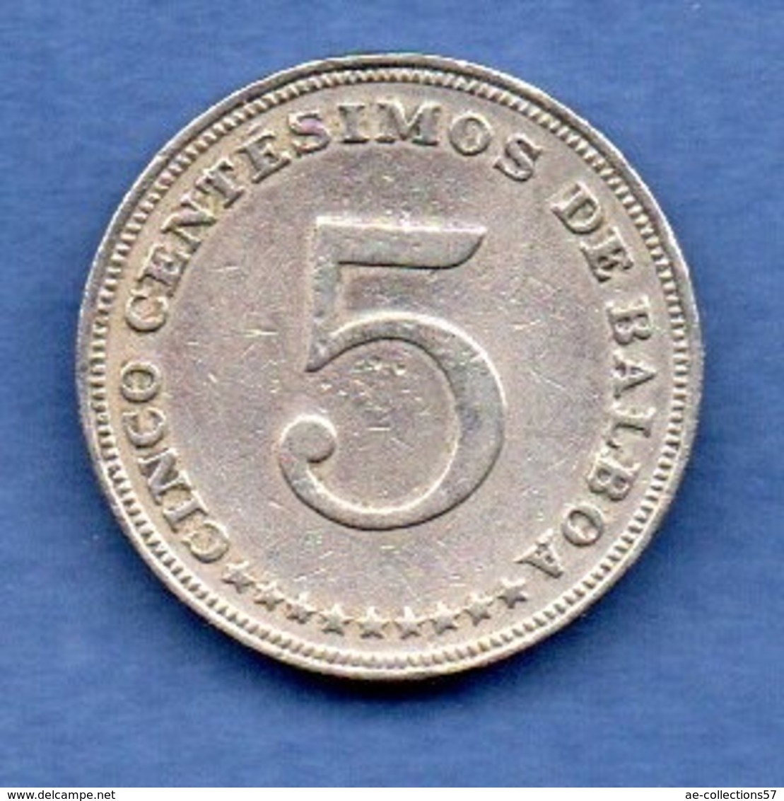 Panama  -  5 Centesimos  1962  -  état  TB+ - Panama