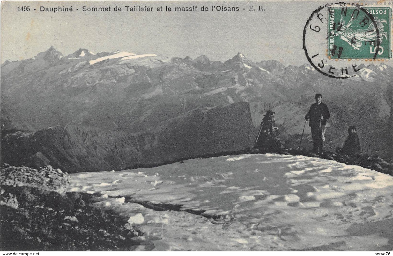 DAUPHINE - Sommet De Taillefer Et Le Massif De L'Oisans - Other & Unclassified