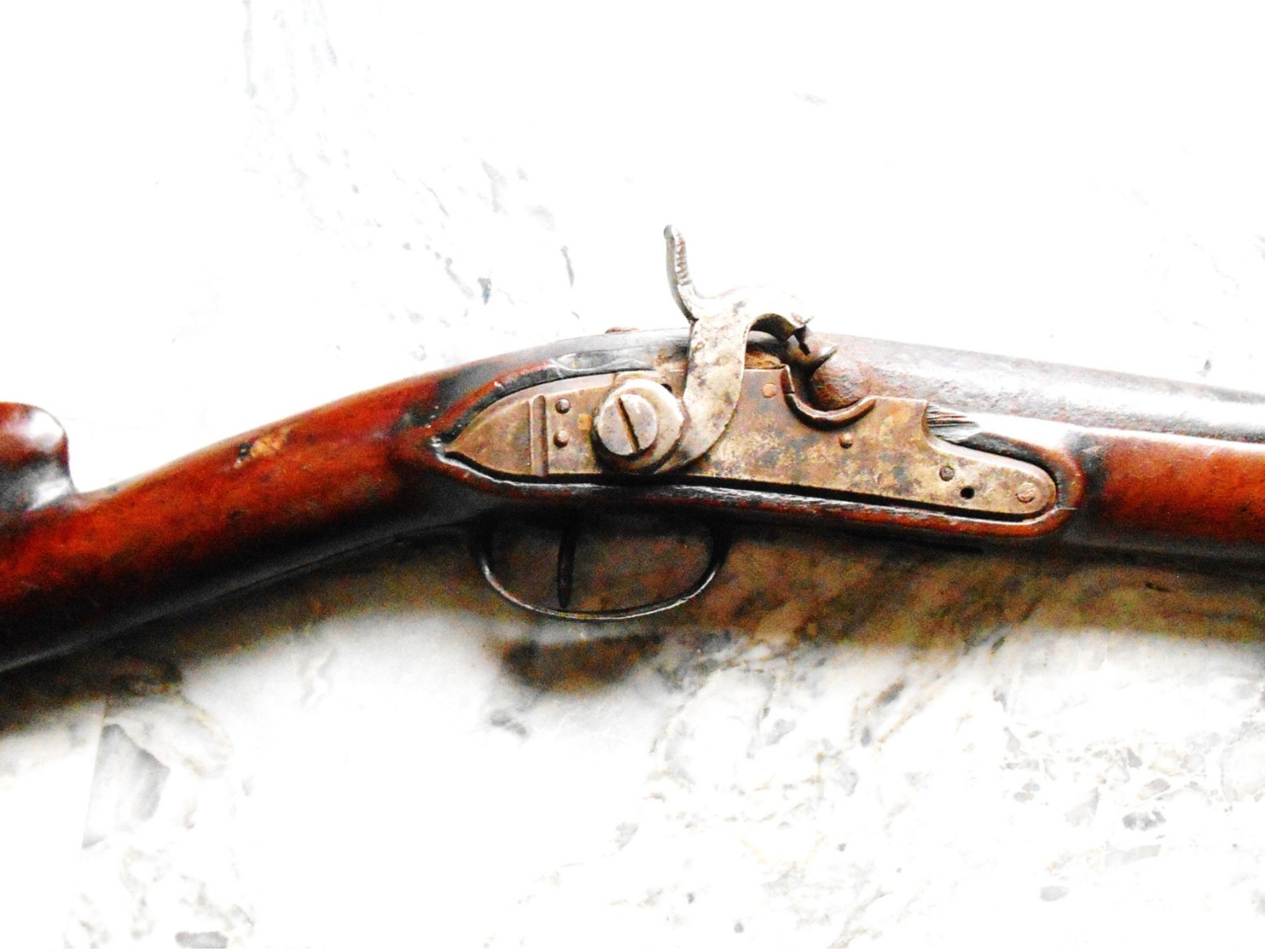 ANCIEN FUSIL DE CHASSE A PISTON - Decorative Weapons