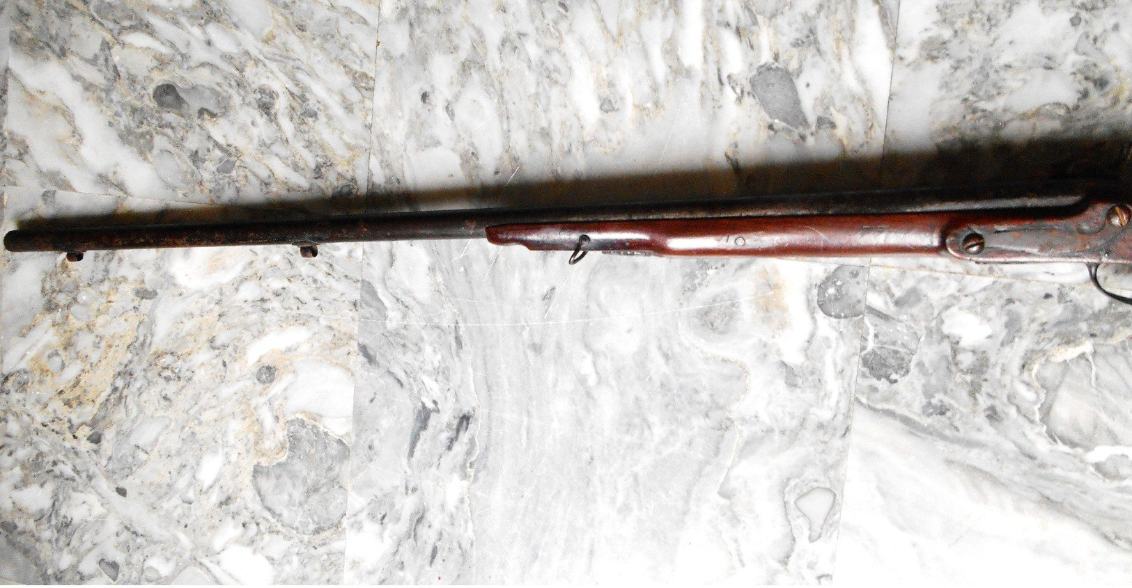 ANCIEN FUSIL DE CHASSE A PISTON