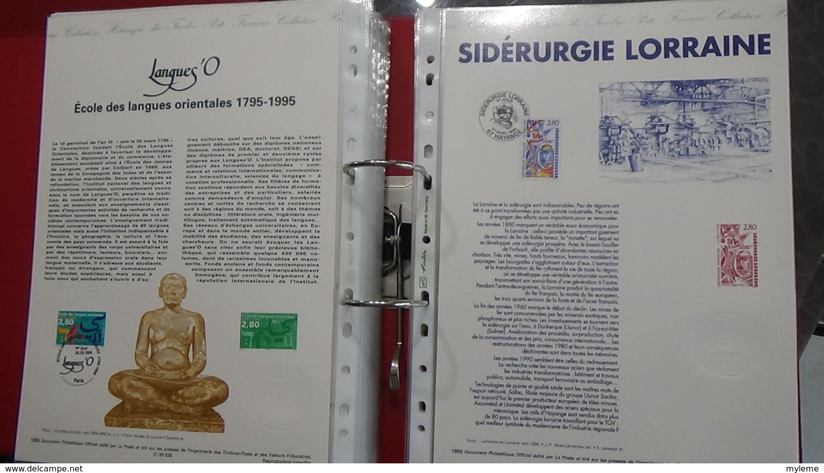 50 Documents philatéliques an 1995 complète (côte 2003 : 508 euros) PORT 8.80 euros COLISSIMO OFFERT (pour la France)