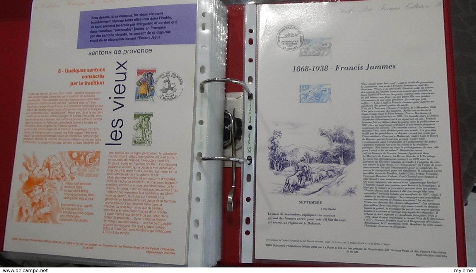 50 Documents philatéliques an 1995 complète (côte 2003 : 508 euros) PORT 8.80 euros COLISSIMO OFFERT (pour la France)