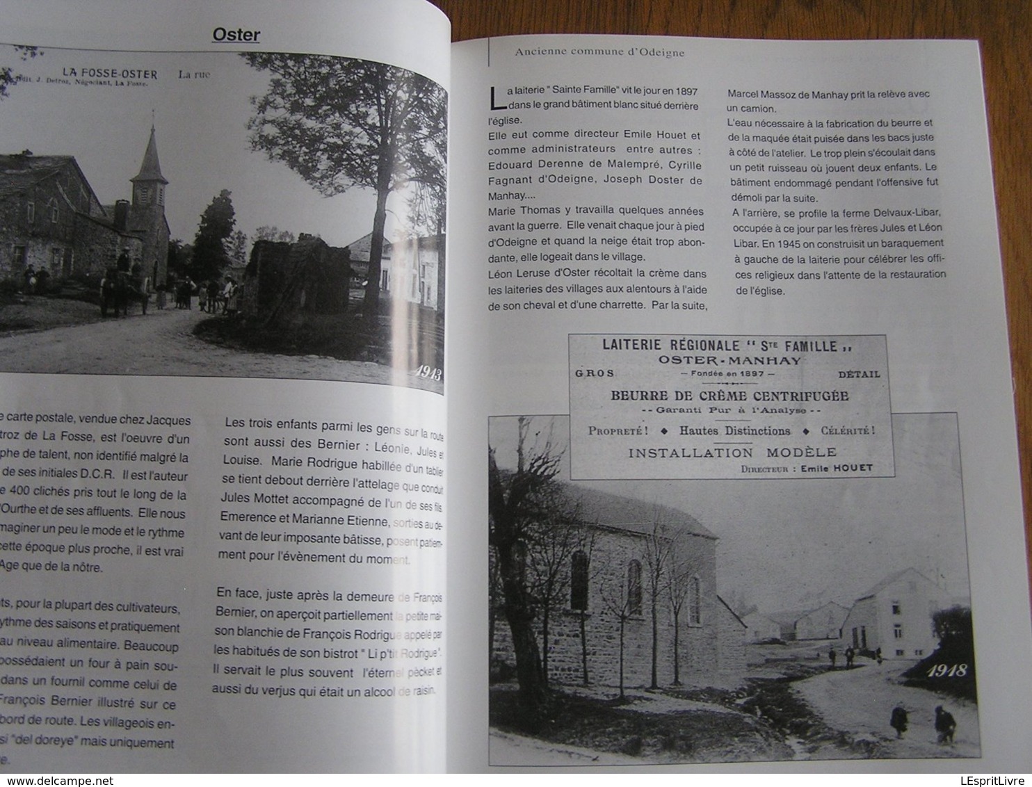 MANHAY Histoire de ses Villages Régionalisme Vicinal Tram SNCV Freyneux Dochamps Malempré Harre Fays Vaux Menil Fosse