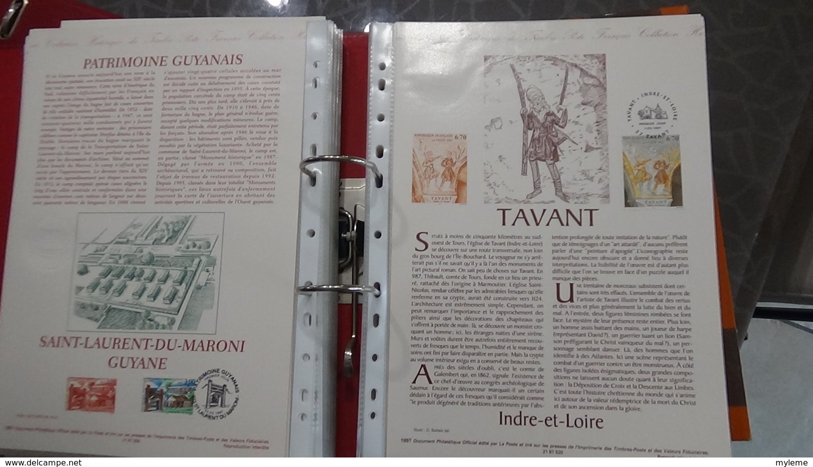 44 Documents Philatéliques An 1997 Complète (côte 2003 : 510 Euros) PORT 8.80 Euros COLISSIMO OFFERT (pour La France) - Collections (with Albums)