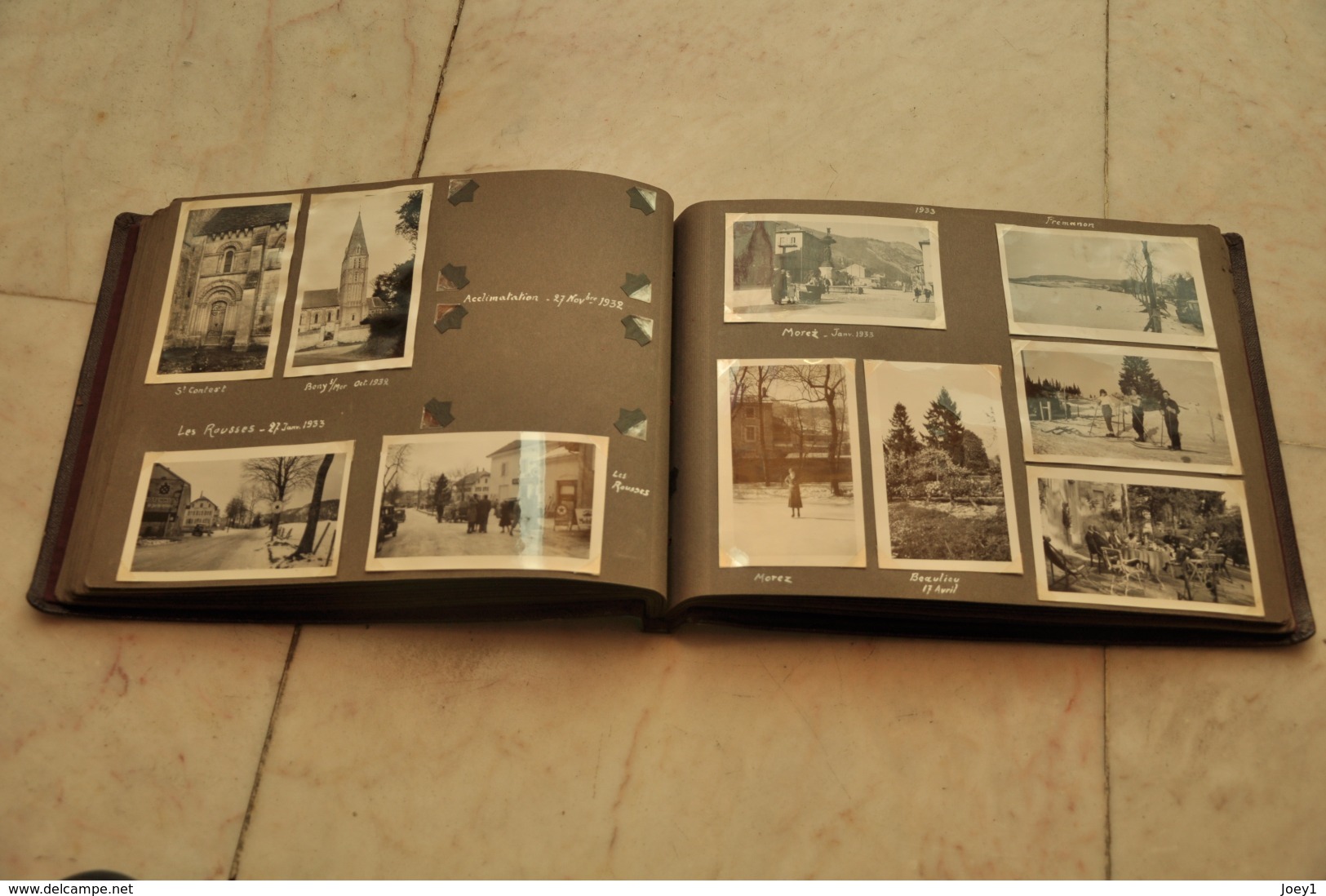 Album photos années 30 ambiance Lartigue,rare, 294 photos Magnifique