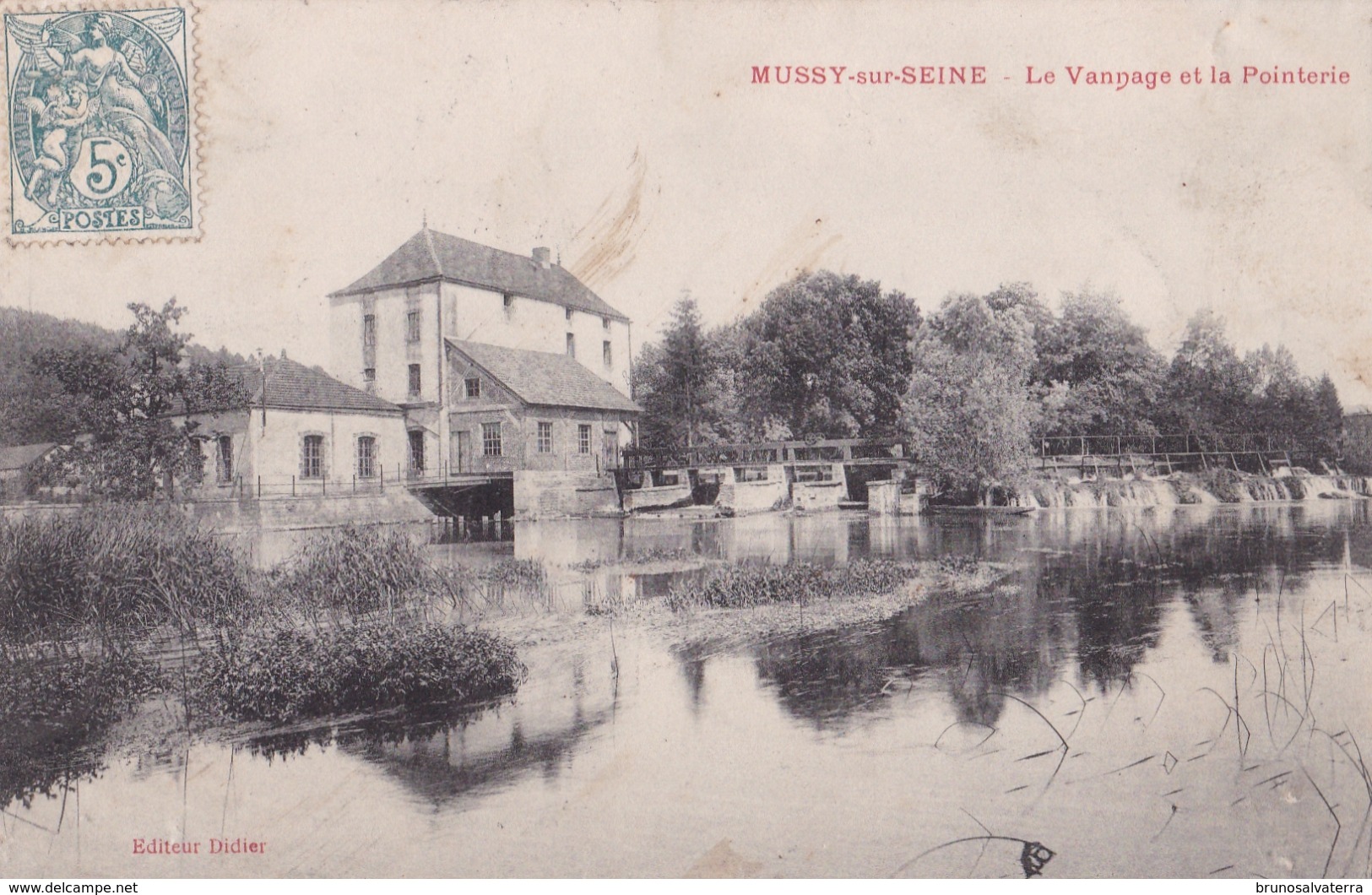 MUSSY SUR SEINE - Le Vannage Et La Pointerie - Mussy-sur-Seine