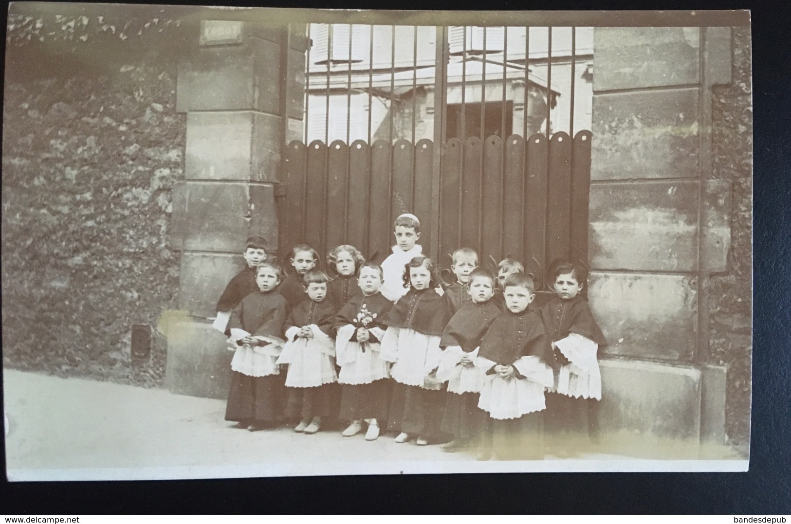 St Jean De Doigt Finistère Congrégation Filles Du St Esprit Enfants De Chœur Belle Carte Photo ! - Plougasnou