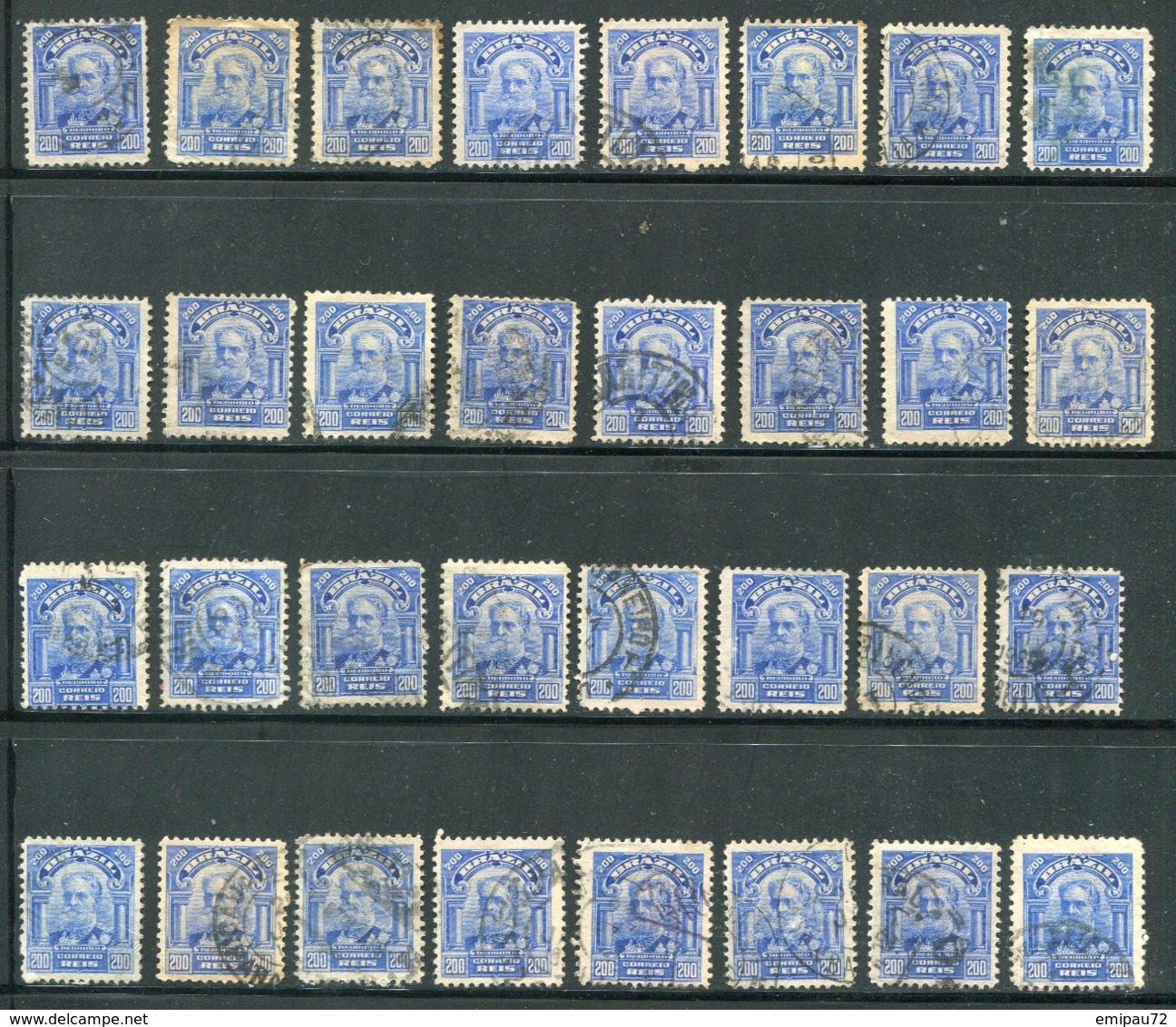 BRESIL- Lot De 32 Y&T N°132a)- Oblitérés - Lots & Serien