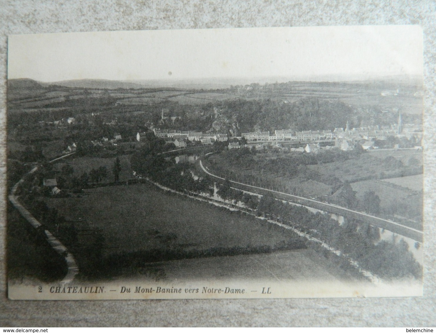 CHATEAULIN         DU MONT BANINE VERS NOTRE DAME - Châteaulin