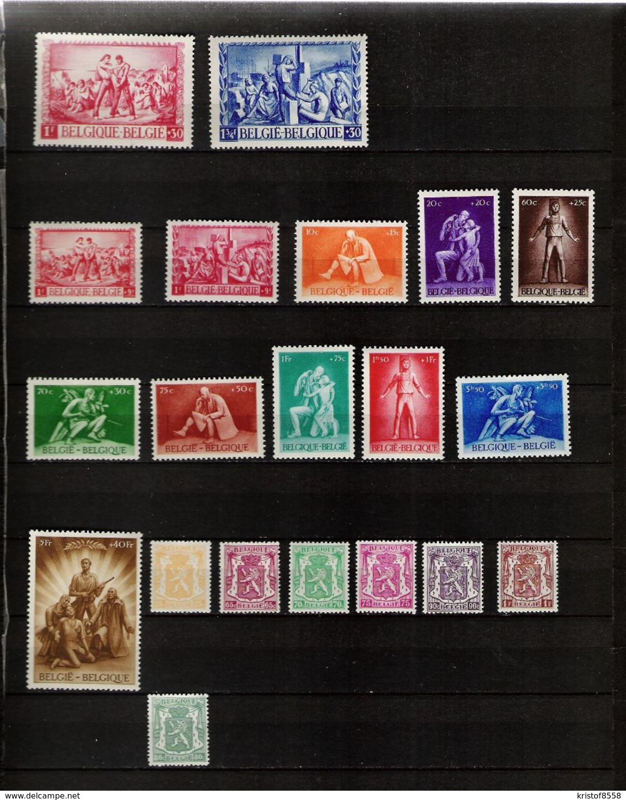 Jaargang 1945 ** Postfris - Unused Stamps
