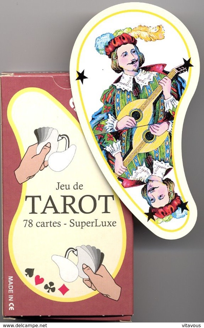 Jeu De Tarot 78 Cartes Superluxe ERGOMIA  Playing Cards - Tarots