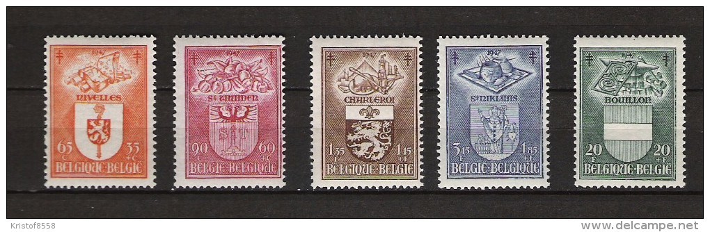 Zegels 756 - 760 ** Postfris - Unused Stamps