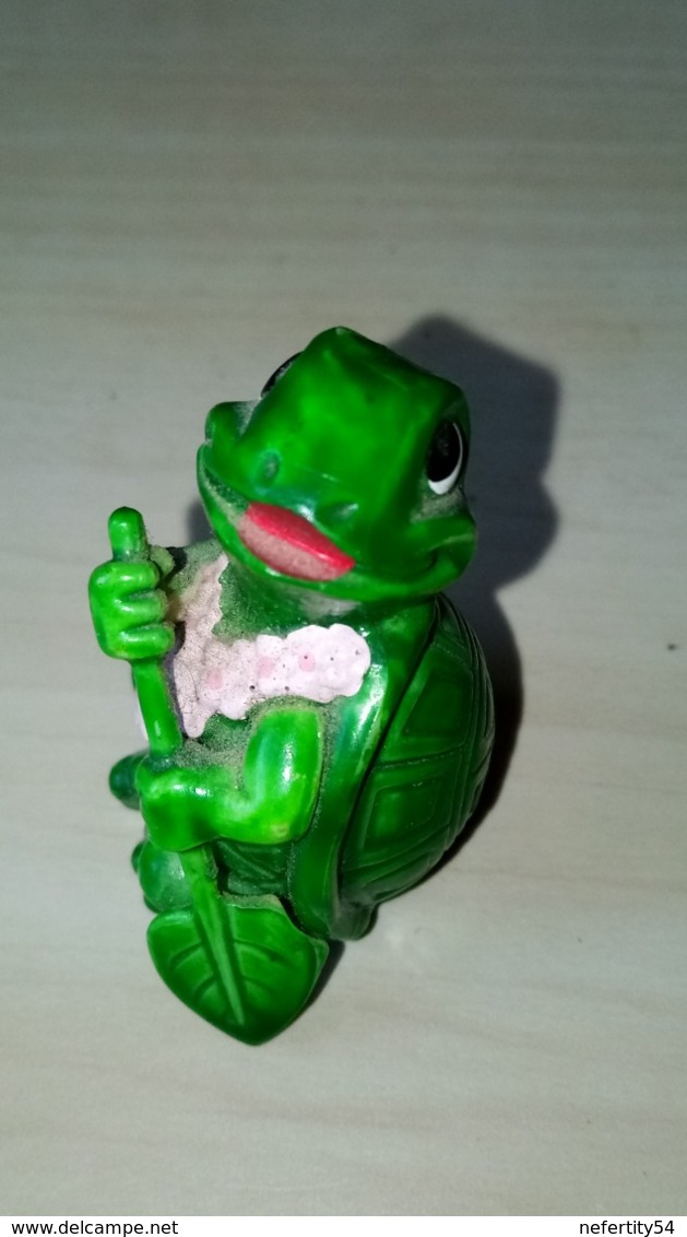 Figurine Kinder Surprise - Robinson Rame - Tiny Tortues Ferrero 1991 - Monoblocs