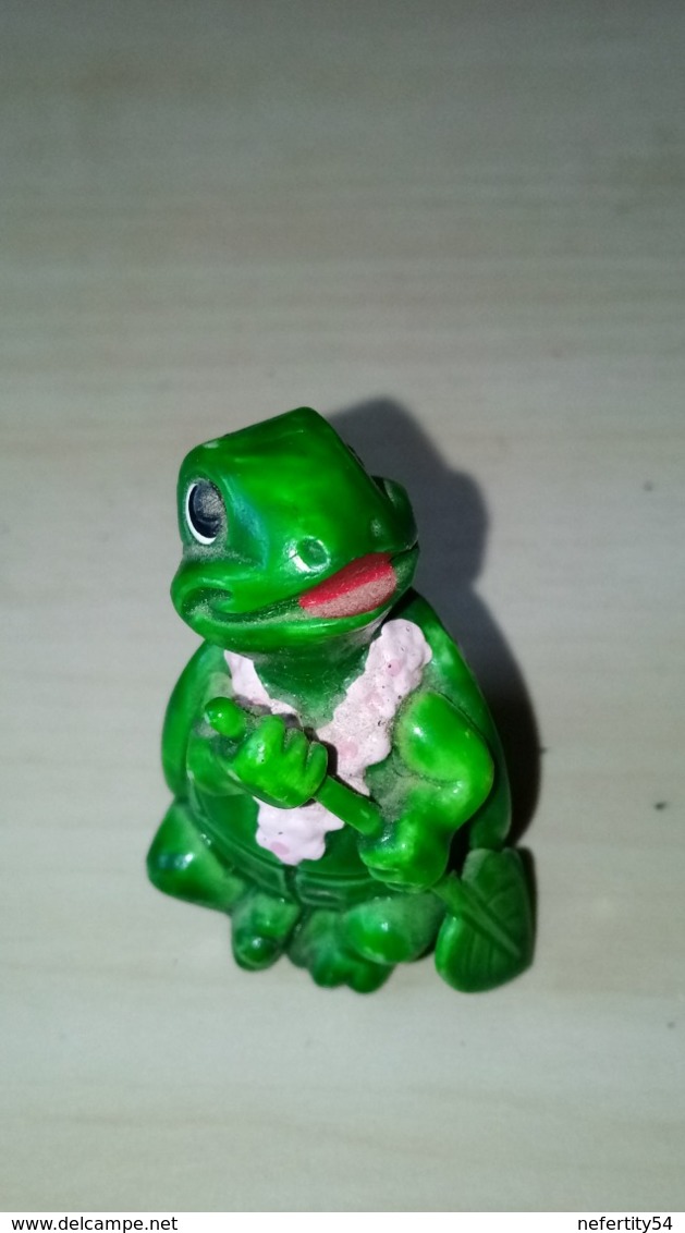 Figurine Kinder Surprise - Robinson Rame - Tiny Tortues Ferrero 1991 - Monoblocs