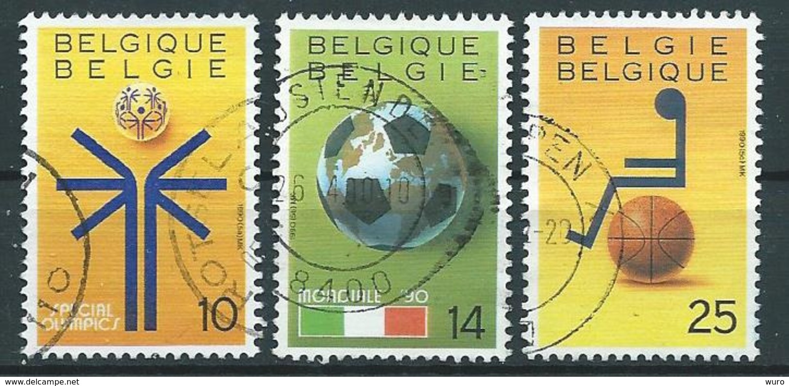 België OBP Nr: 2361- 2363 Gestempeld / Oblitérés - Sporten - Used Stamps