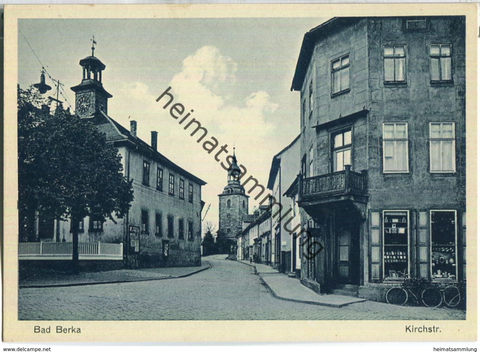 Bad Berka - Kirchstrasse 30er Jahre - Bad Berka