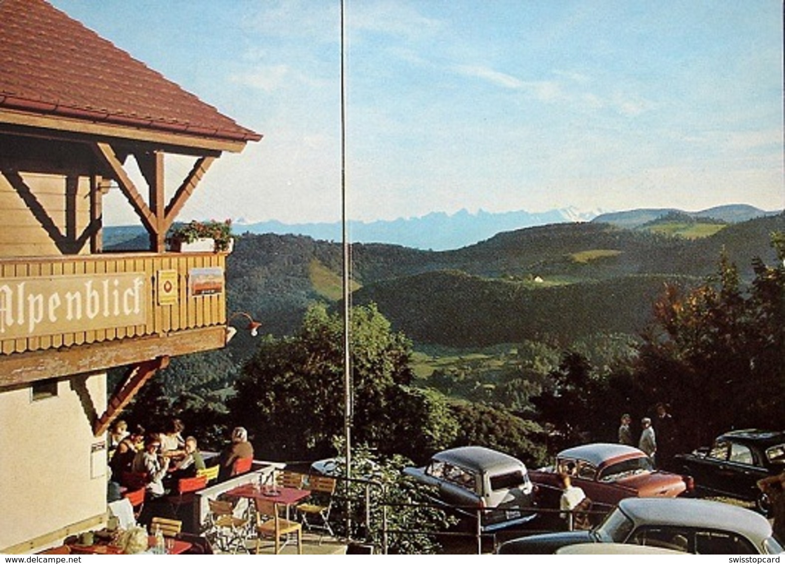 RAMISWIL Gasthaus Alpenblick Am Passwang Auto - Mümliswil-Ramiswil