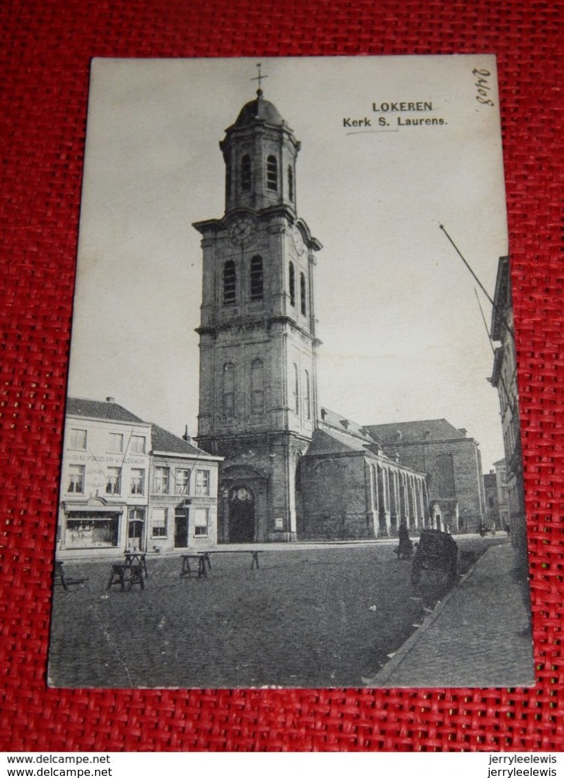 LOKEREN  -   Kerk Sint Laurens - Lokeren