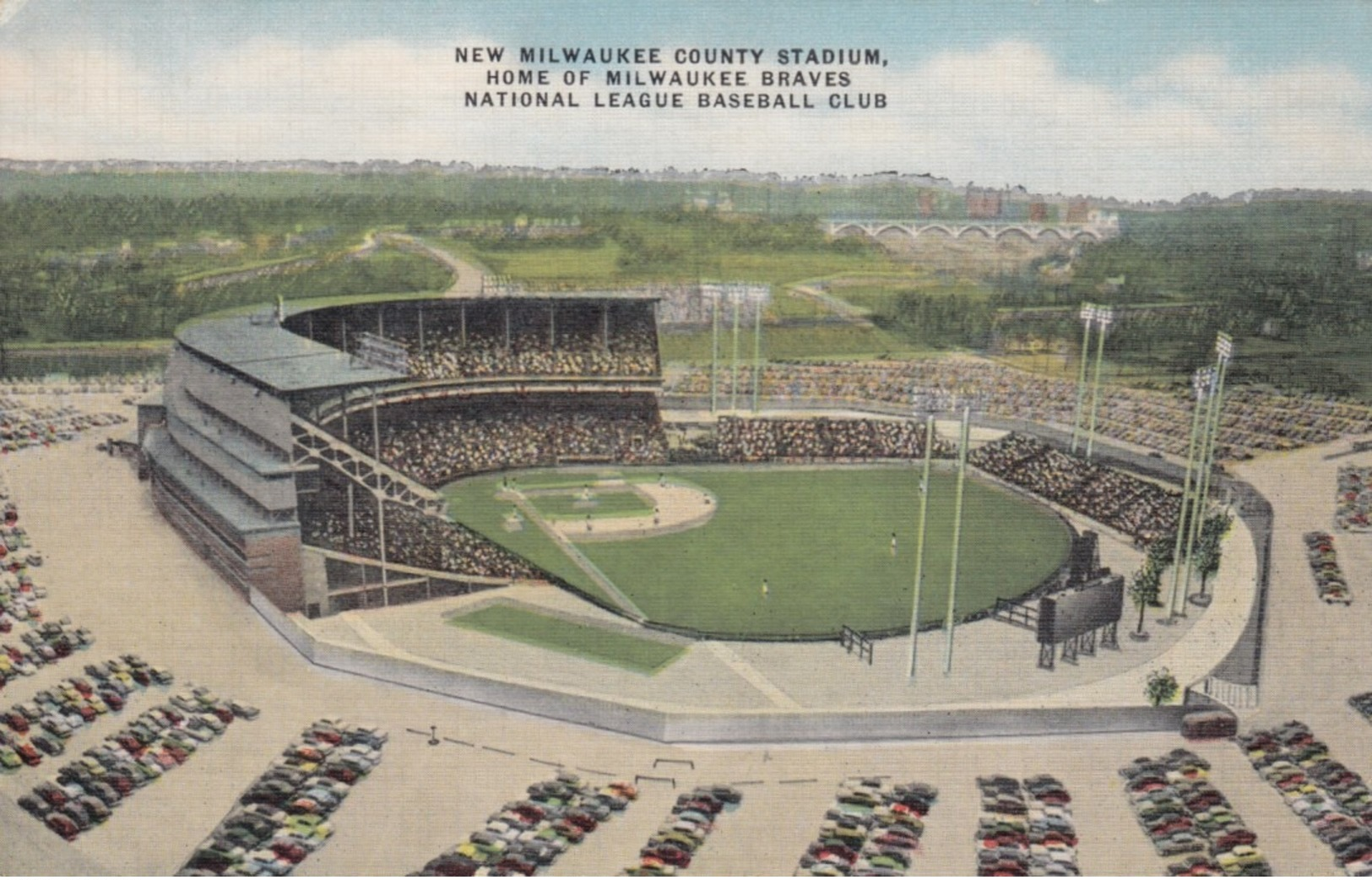 New Milwaukee County Stadium , Wisconsin , 30-40s - Stadiums