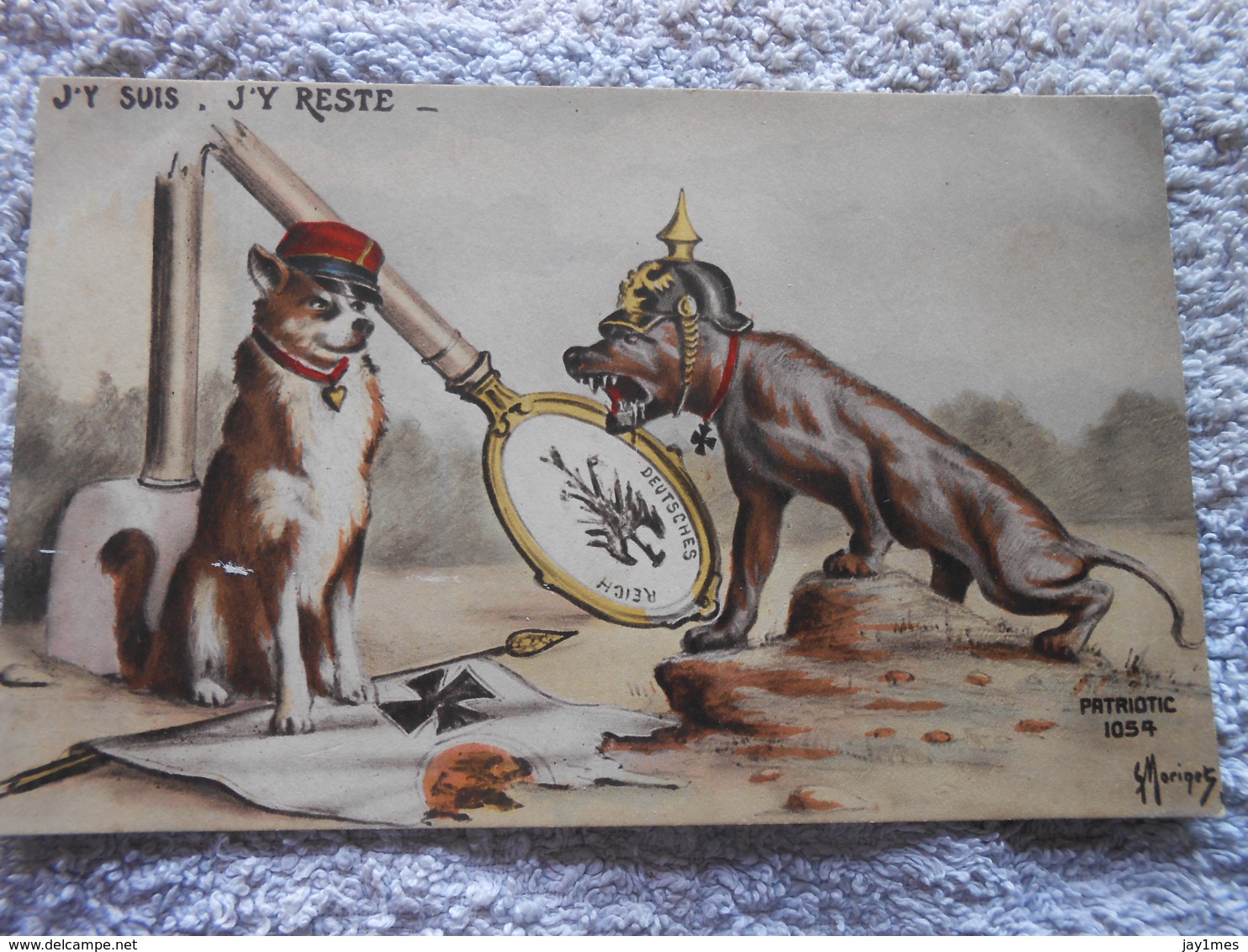 Cpa Guerre 14-18 Wk1 Ww1 Caricature Humour Propagande Patiotisme - Oorlog 1914-18