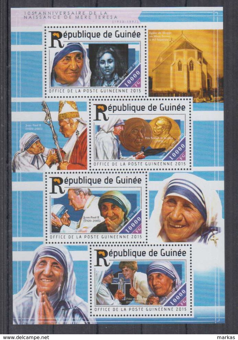 R703. Guinee - MNH - 2015 - Famous People - Mother Teresa - Other & Unclassified
