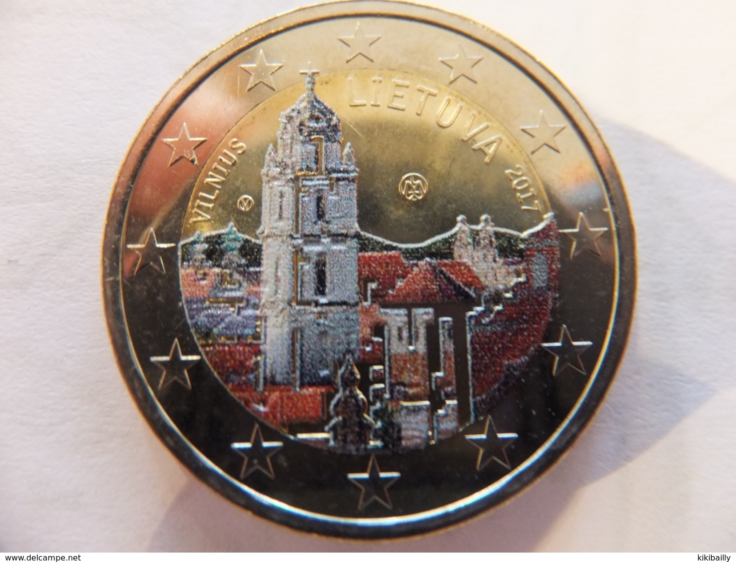 2 Euro Lituanie 2017 Colorisée Vilnius - Capitale Artistique Et Culturelle - Litauen