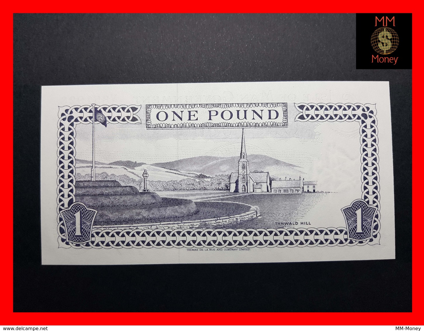 ISLE OF MAN 1 £  1991  P. 40 B   UNC - 1 Pound