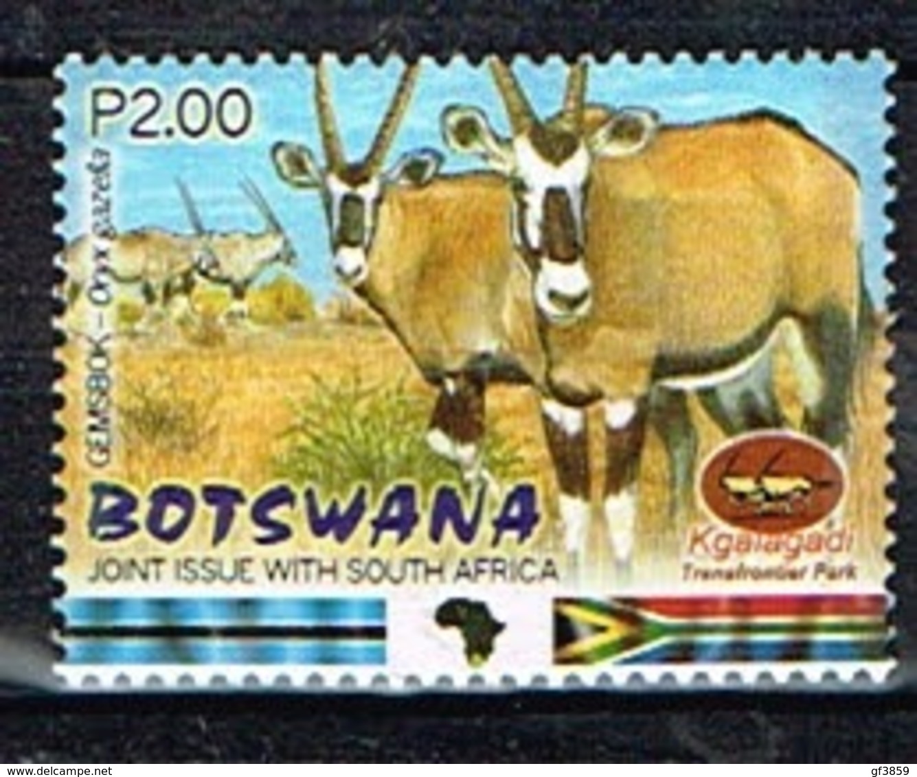 BOTSWANA/Neufs **/MNH**/2001 - Faunes Du Kgalagadi/Oryx - Botswana (1966-...)