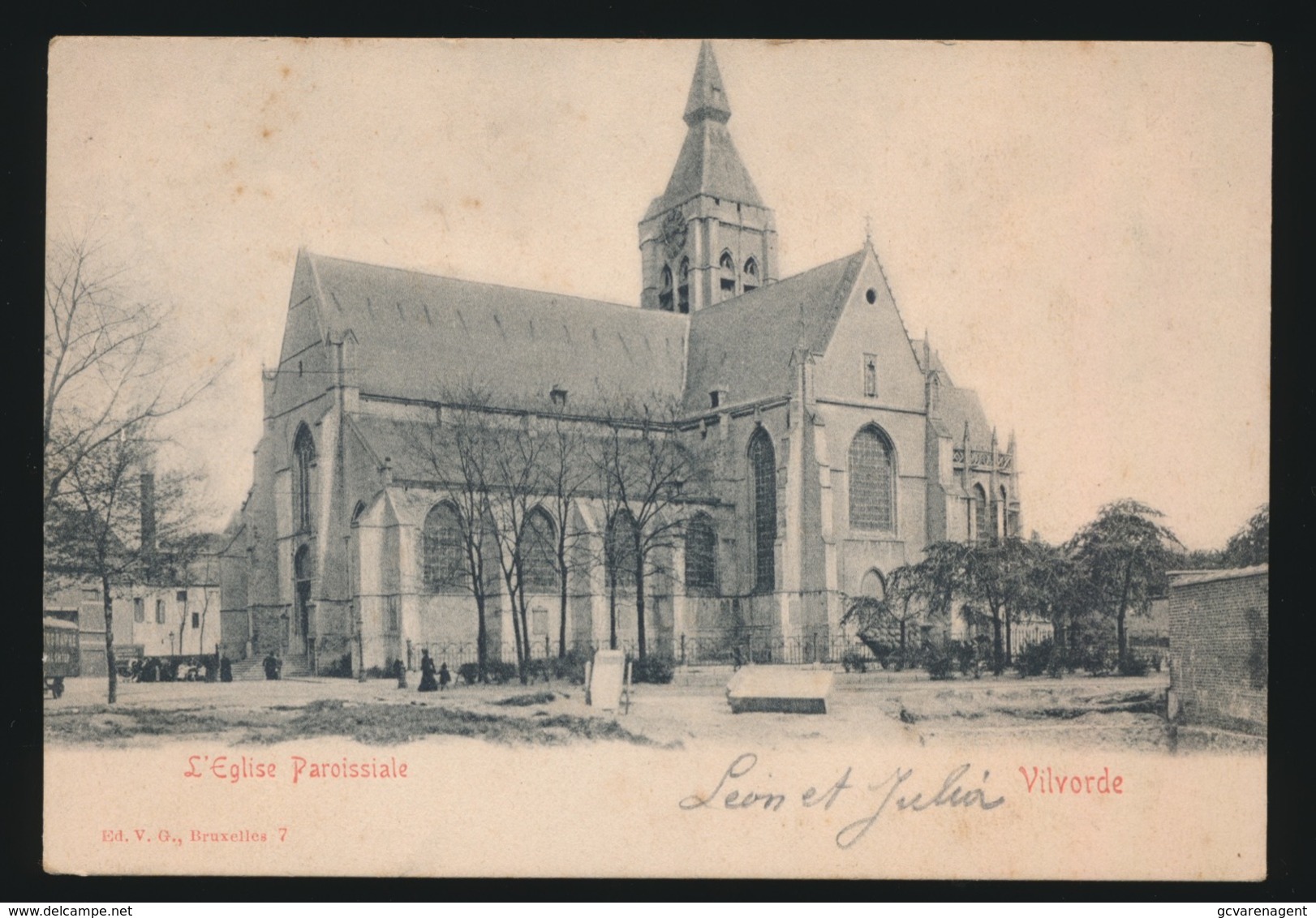 VILVOORDE  L'EGLISE PAROISSIALE - Vilvoorde