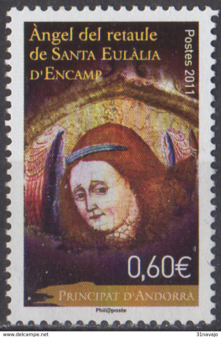 ANDORRE - Ange Du Retable De Sainte Eulalie D'Encamp - Unused Stamps