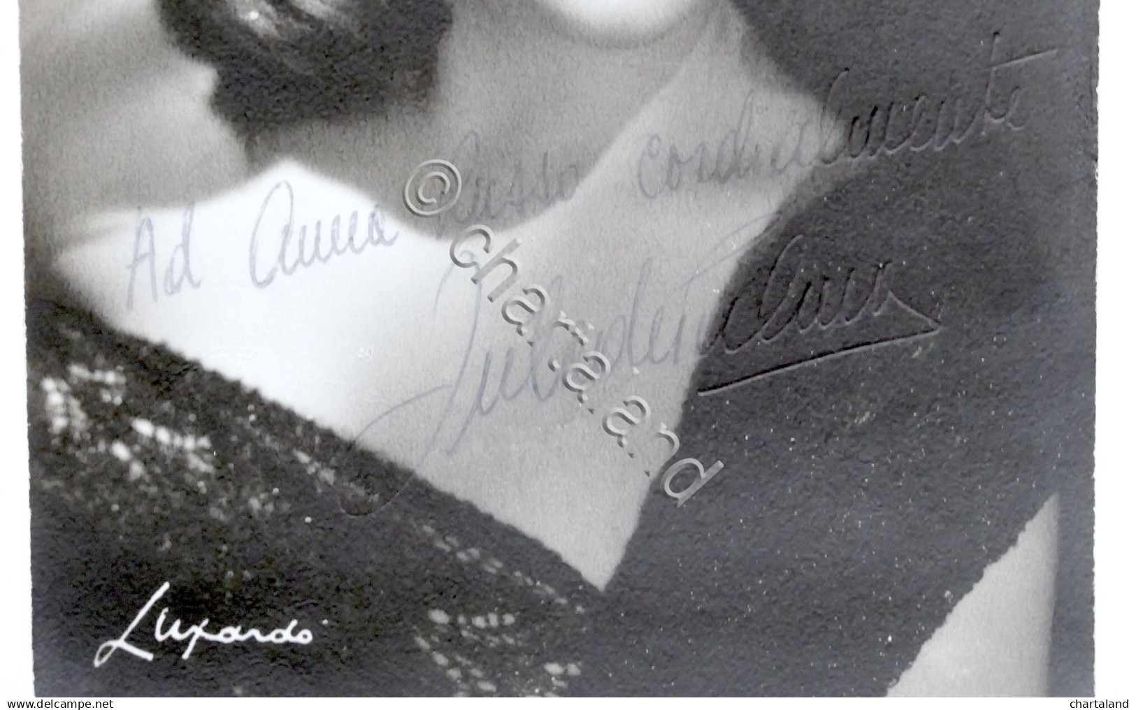 Musica - Autografo Della Cantante Jula De Palma - Anni '60 - Altri & Non Classificati