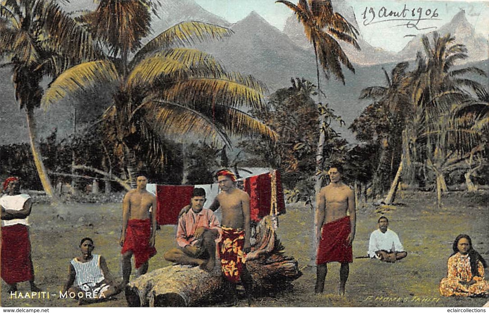 Océanie Polynésie Française    . Tahiti    Haapiti   Moorea      (voir Scan) - Tahiti