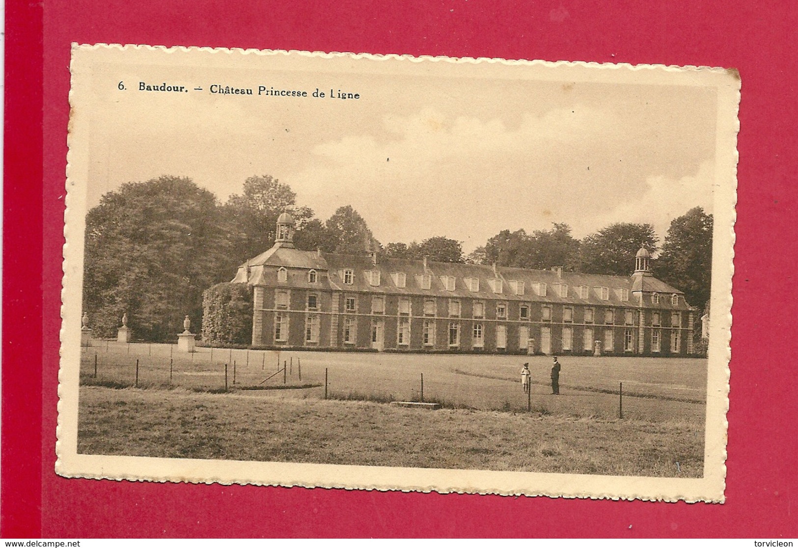 C.P. Baudour =  Château PRINCESSE  DE  LIGNE - Saint-Ghislain