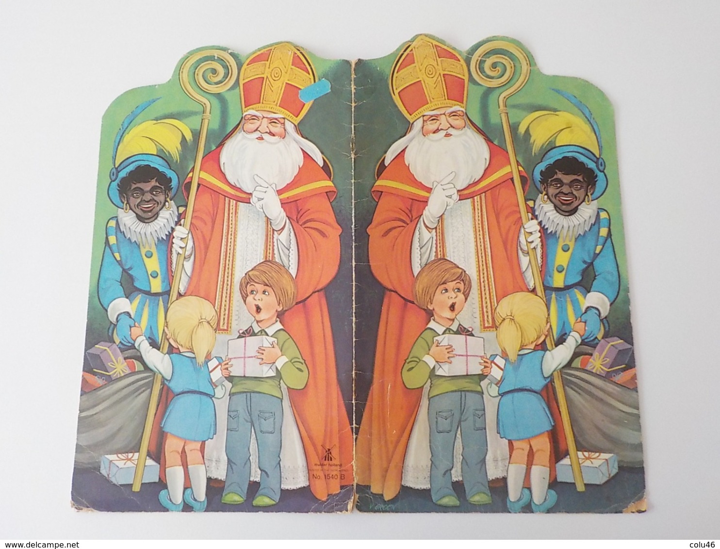 1950 Sinterklaas Kapoentje Livre Enfants Saint-Nicolas Sint Niklas Néerlandais - Nikolaus