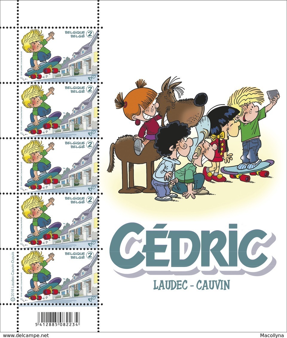 Philatélie De La Jeunesse -Jeugdfilatelie / Cédric Wordt 30 / 4580** / Cédric Fète Ses 30 Ans / Laudec - Cauvin - Unused Stamps