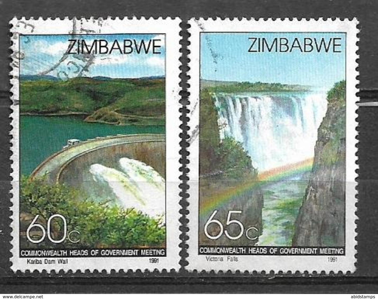 USED STAMPS ZIMBABWE - Zimbabwe (1980-...)