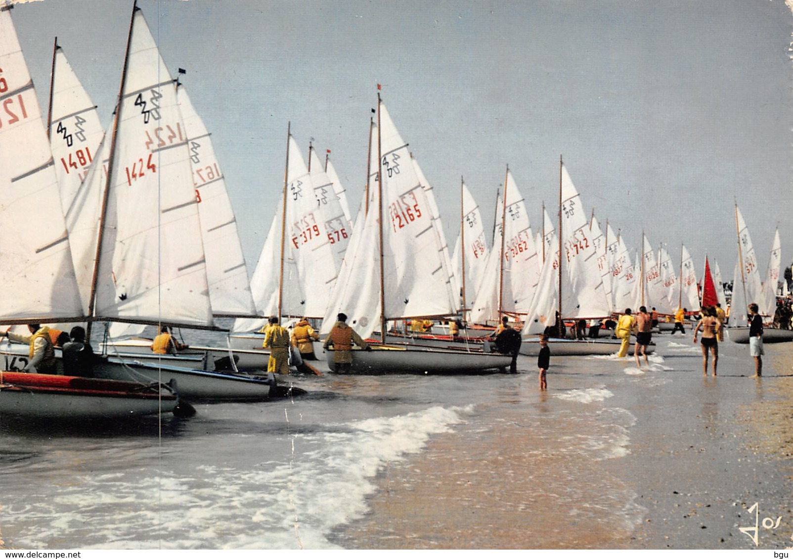 Carnac (56) - Voiliers Sur La Plage - Carnac