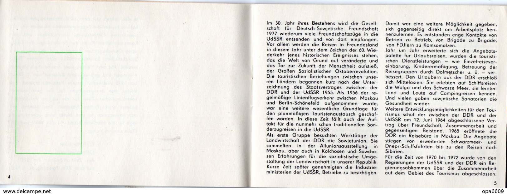 (Kart-ZD)DDR Sammelheft Für Die DSF-Sondermarkenserie 1977 "Zu Gast Bei Freunden" Kompl. Mit 20 Marken - Storia Postale