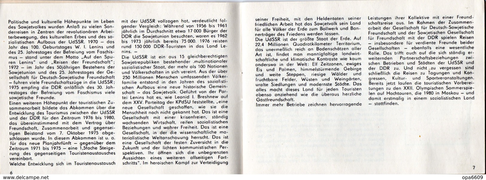 (Kart-ZD)DDR Sammelheft Für Die DSF-Sondermarkenserie 1977 "Zu Gast Bei Freunden" Kompl. Mit 20 Marken - Storia Postale