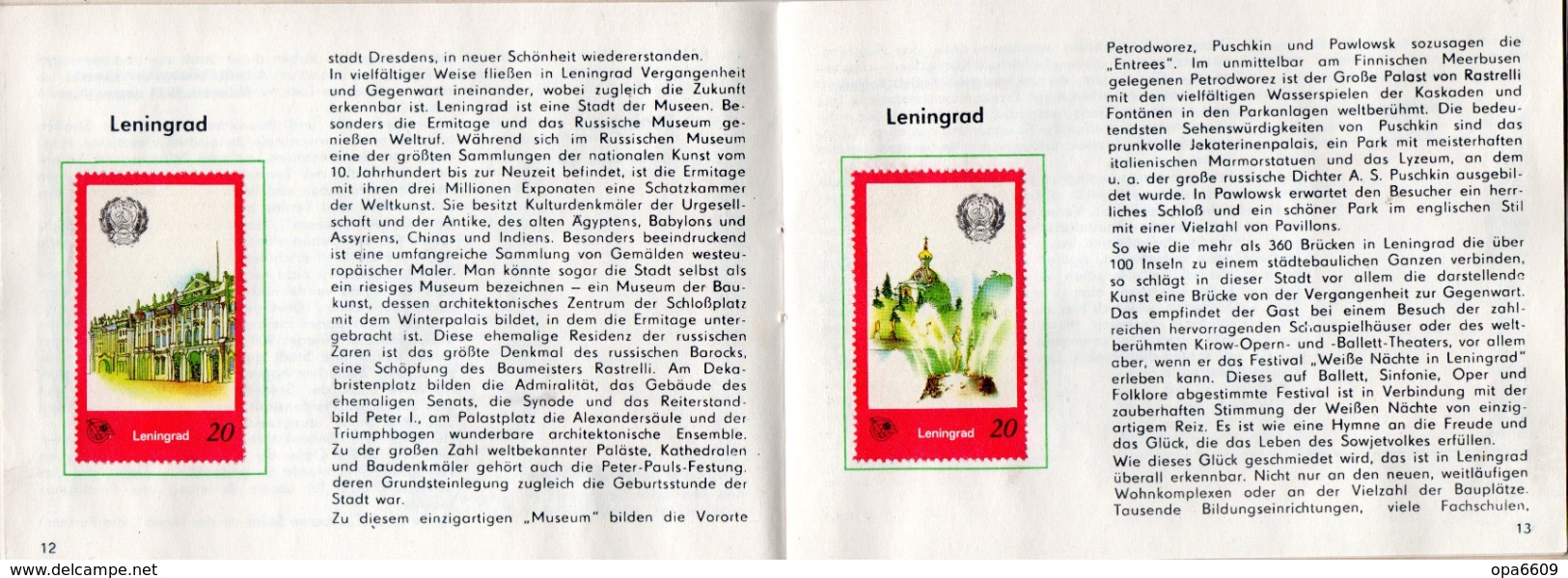 (Kart-ZD)DDR Sammelheft für die DSF-Sondermarkenserie 1977 "Zu Gast bei Freunden" kompl. mit 20 Marken