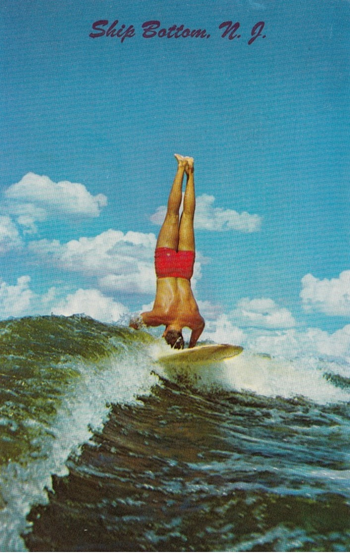 Surfboarding (Surfing) , The Surf Rider , SHIP BOTTOM , New Jersey , 50-60s #2 - Altri & Non Classificati
