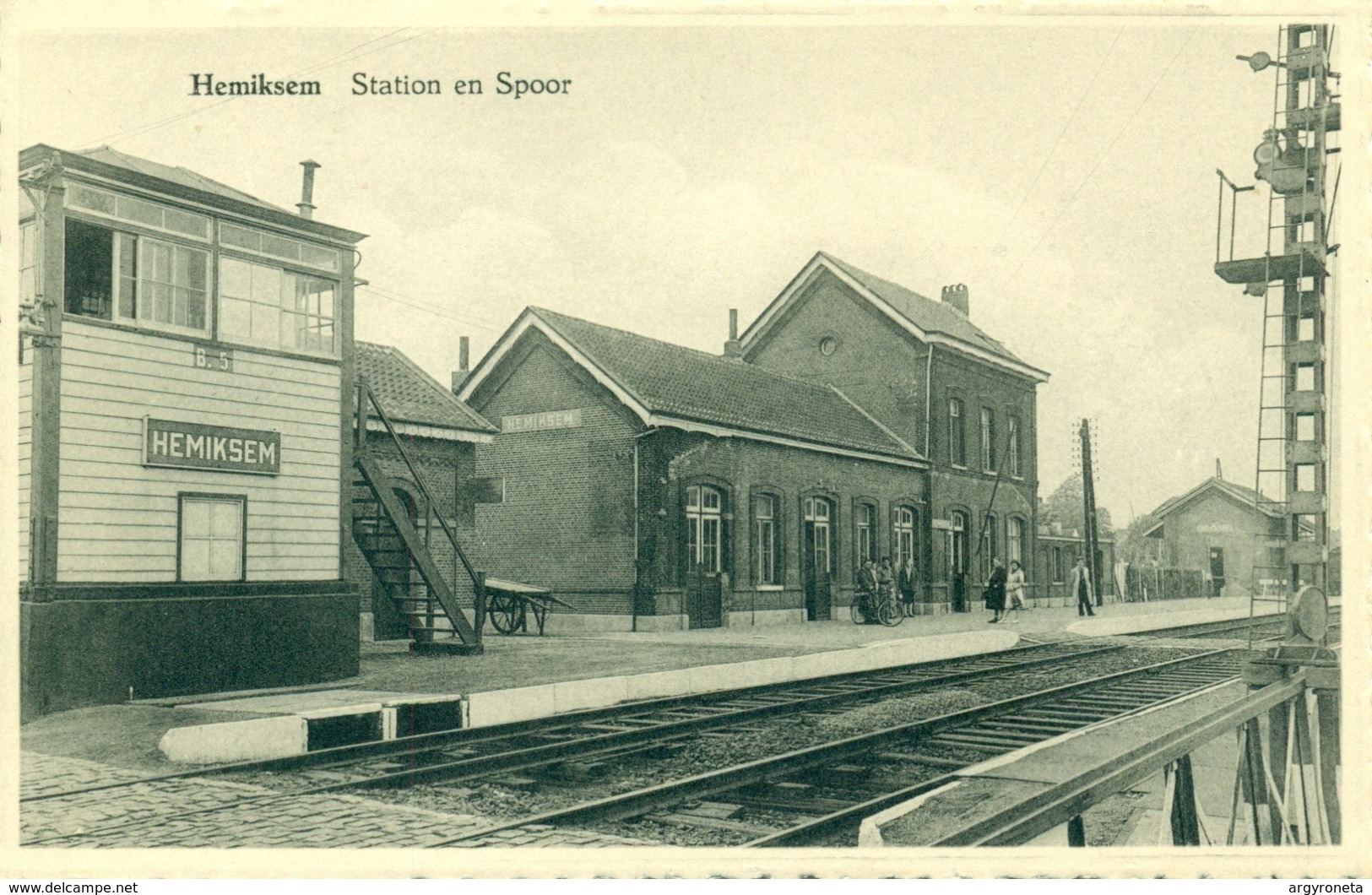 Hemiksem - Station En Spoor - Gare - Hemiksem