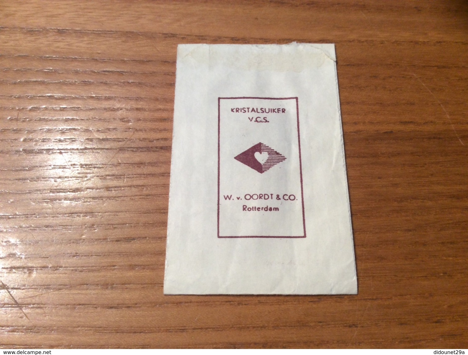 Ancien Sachet De Sucre Pays-Bas "de Bokkedoorns RESTAURANT - OVERVEEN " (bouc) - Sugars